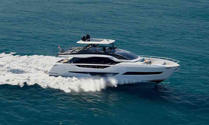 Купить яхту с флйбриджем