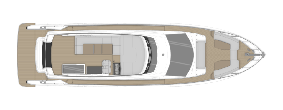 Яхта Ferretti Yachts 670 фото 3.5