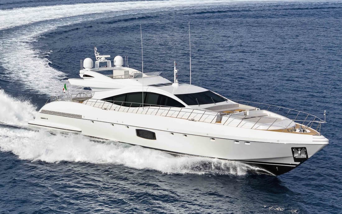 Яхта Mangusta 110 фото 1.1