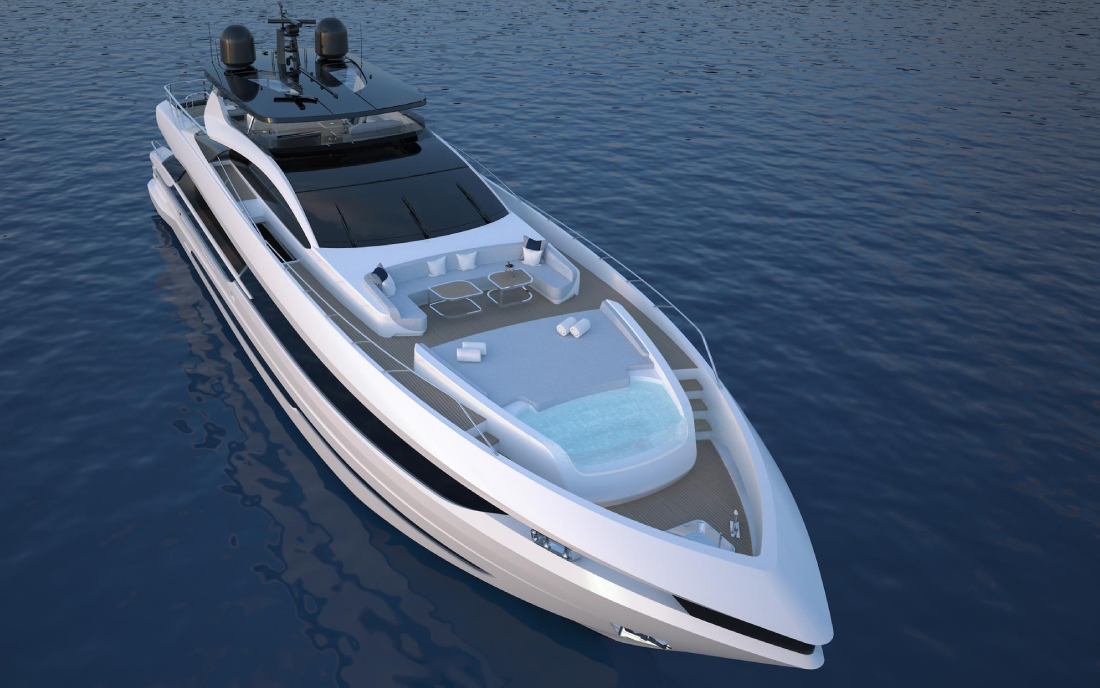 Продан первый корпус Mangusta GranSport 33
