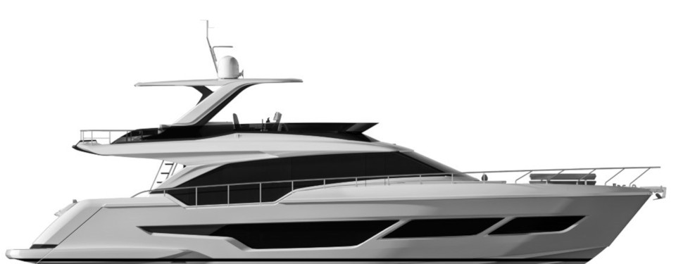 Яхта Ferretti Yachts 670 фото 3.1
