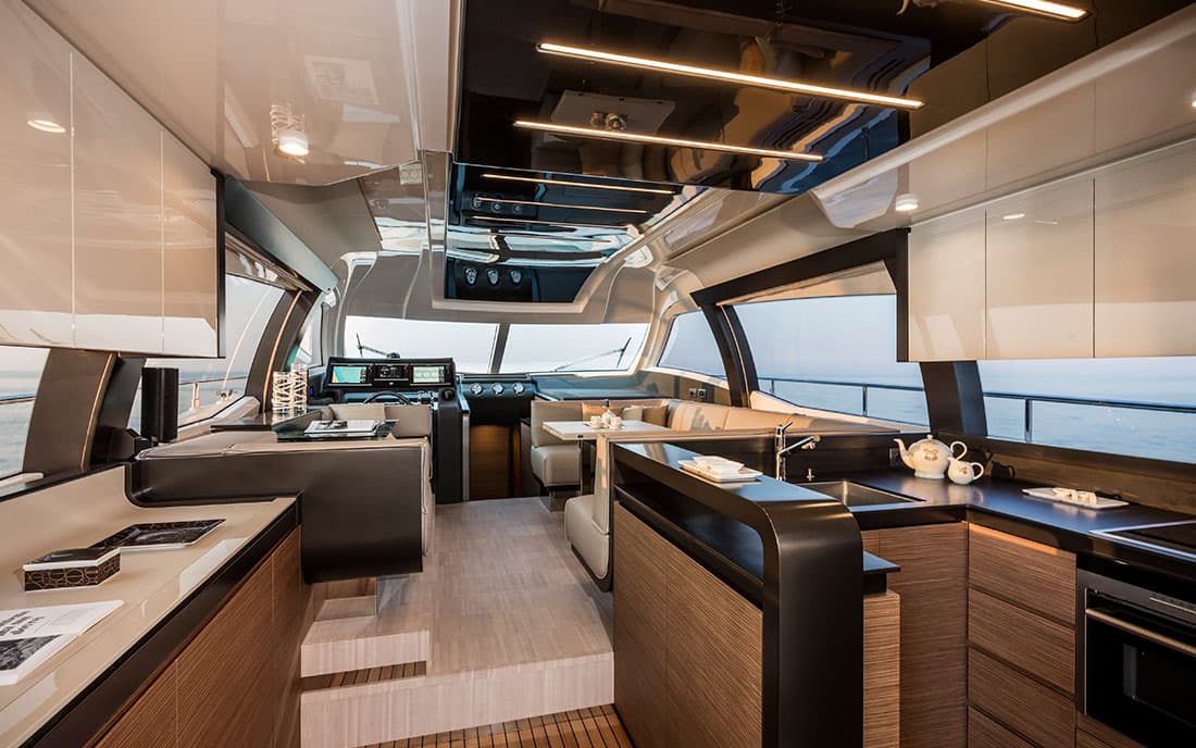 Яхта Ferretti Yachts 550 #54 фото 2.1