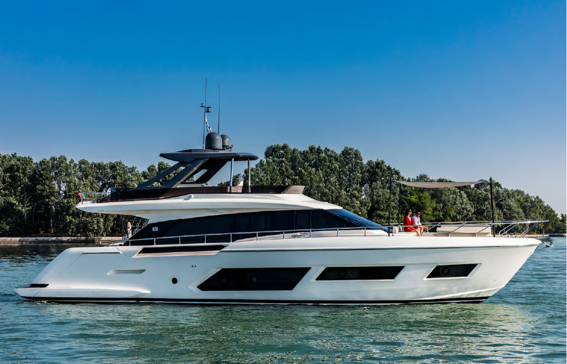 Яхта Ferretti Yachts Ferretti Yachts 670 фото 1.1