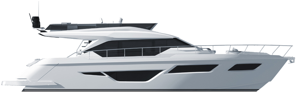 Яхта Ferretti Yachts 580 фото 3.1