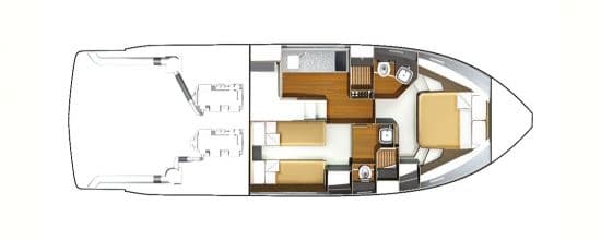 Яхта Fairline Squadron 42/16 фото 1.15
