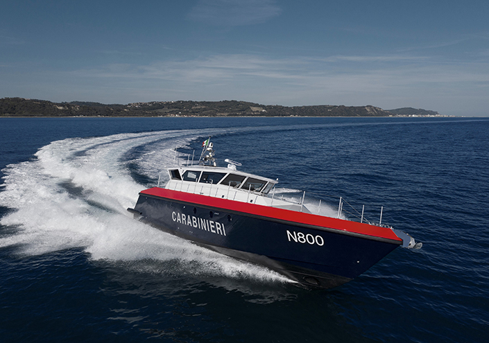 Ferretti Group поставит 16 патрульных катеров итальянским карабинерам