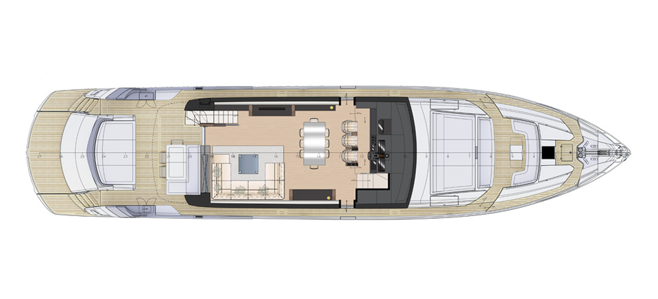 Яхта Pershing 9x фото 3.2