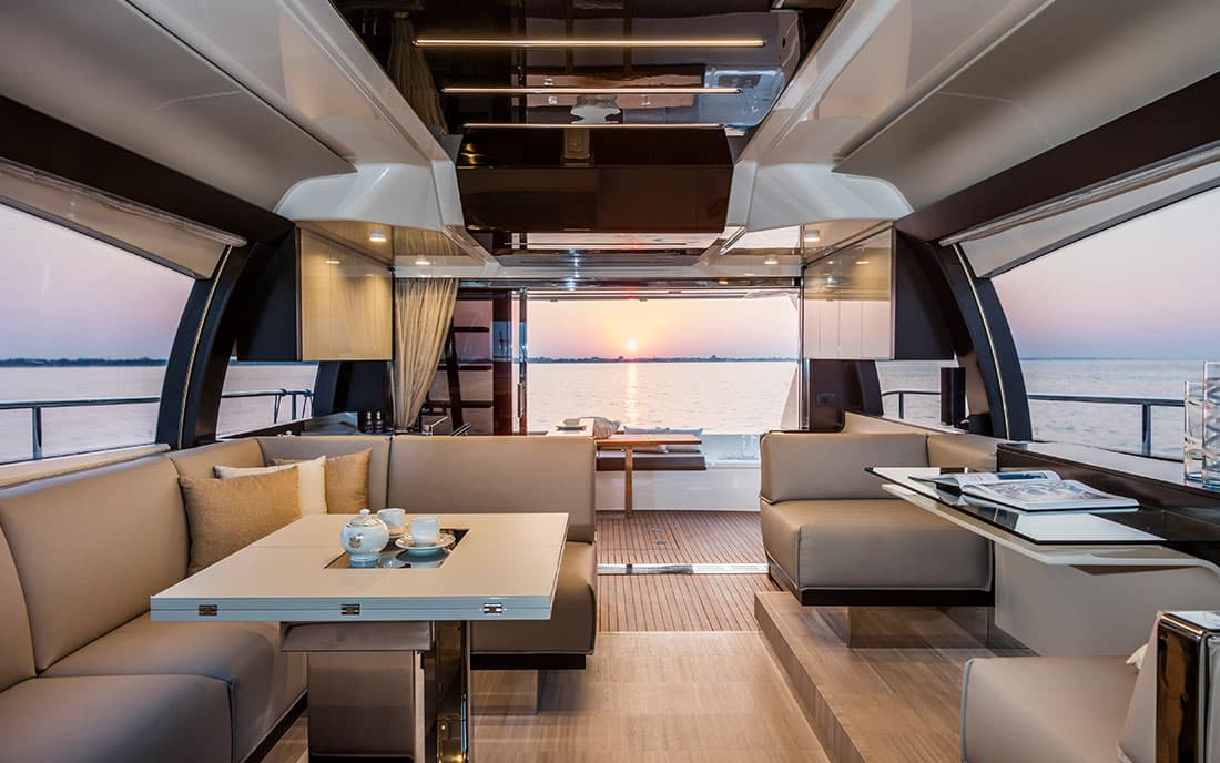 Яхта Ferretti Yachts 550 #54 фото 2.3