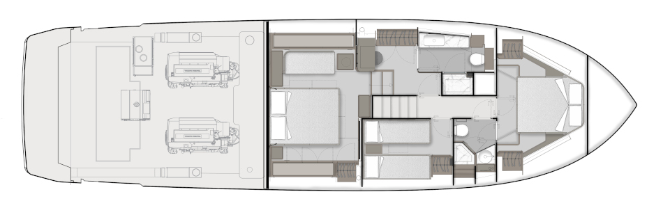 Яхта Ferretti Yachts 580 фото 3.4