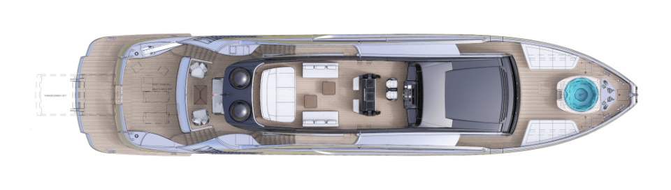 Яхта Pershing GTX116 фото 3.2
