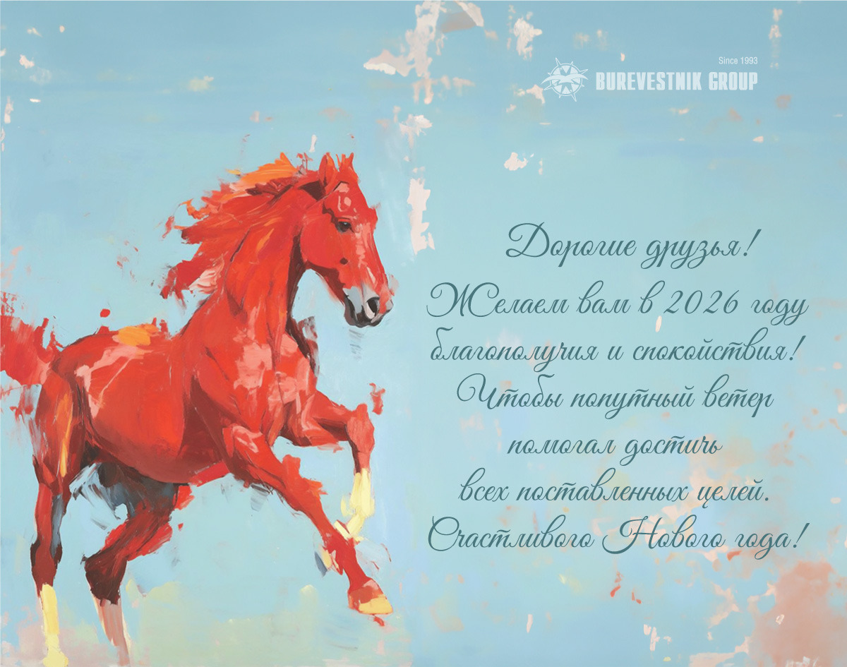 Burevestnik Group поздравляет с наступающим Новым годом!