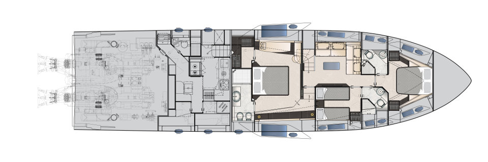 Яхта Pershing 8x фото 3.2