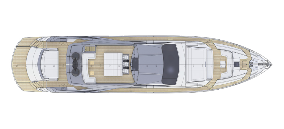 Яхта Pershing 9x фото 3.4