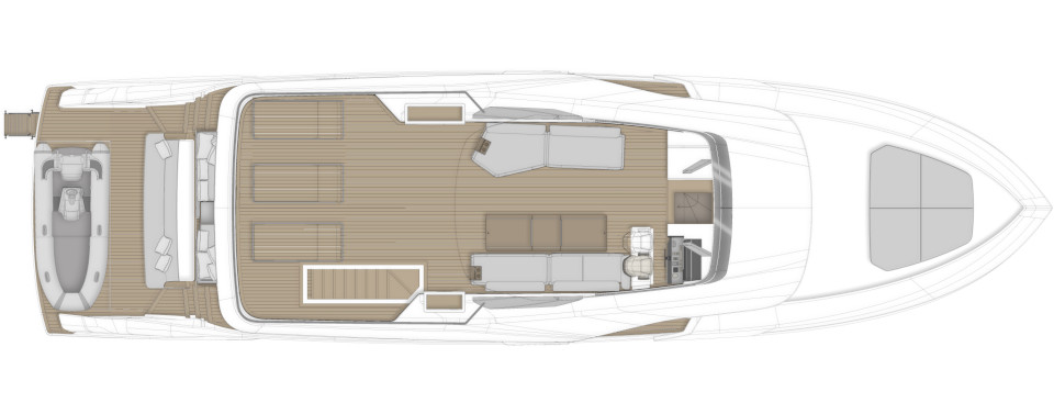 Яхта Ferretti Yachts INFYNITO 80 New фото 3.5