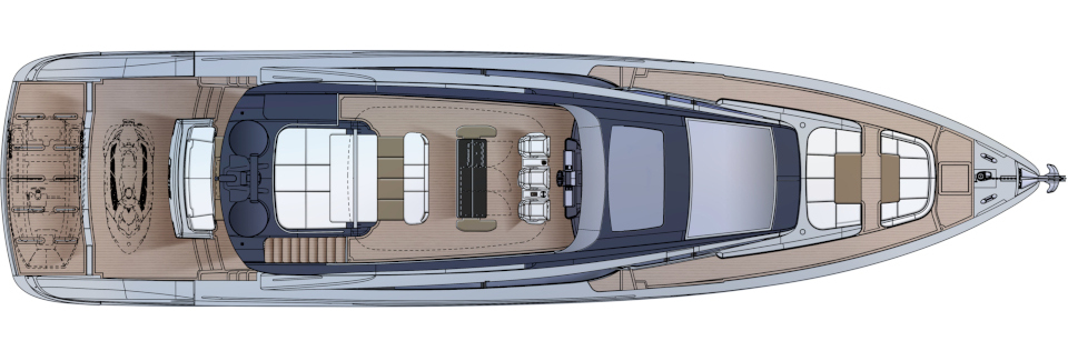 Яхта Pershing GTX80 фото 3.2