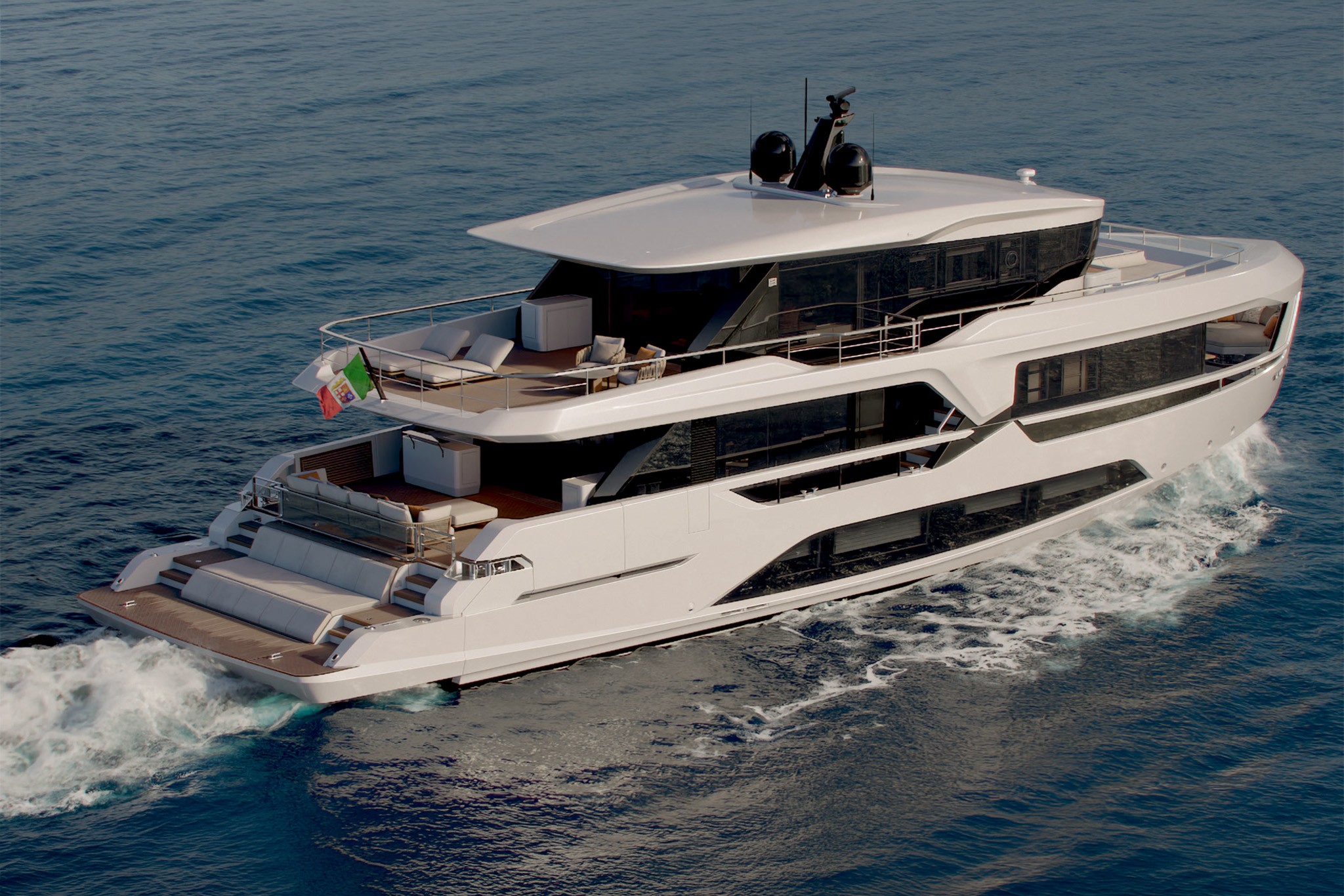 Ferretti Yachts INFYNITO 100 Project