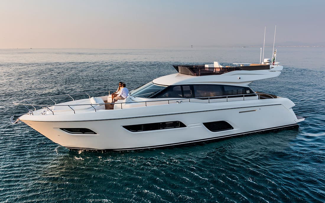 Яхта Ferretti Yachts 550 #54 фото 1.4