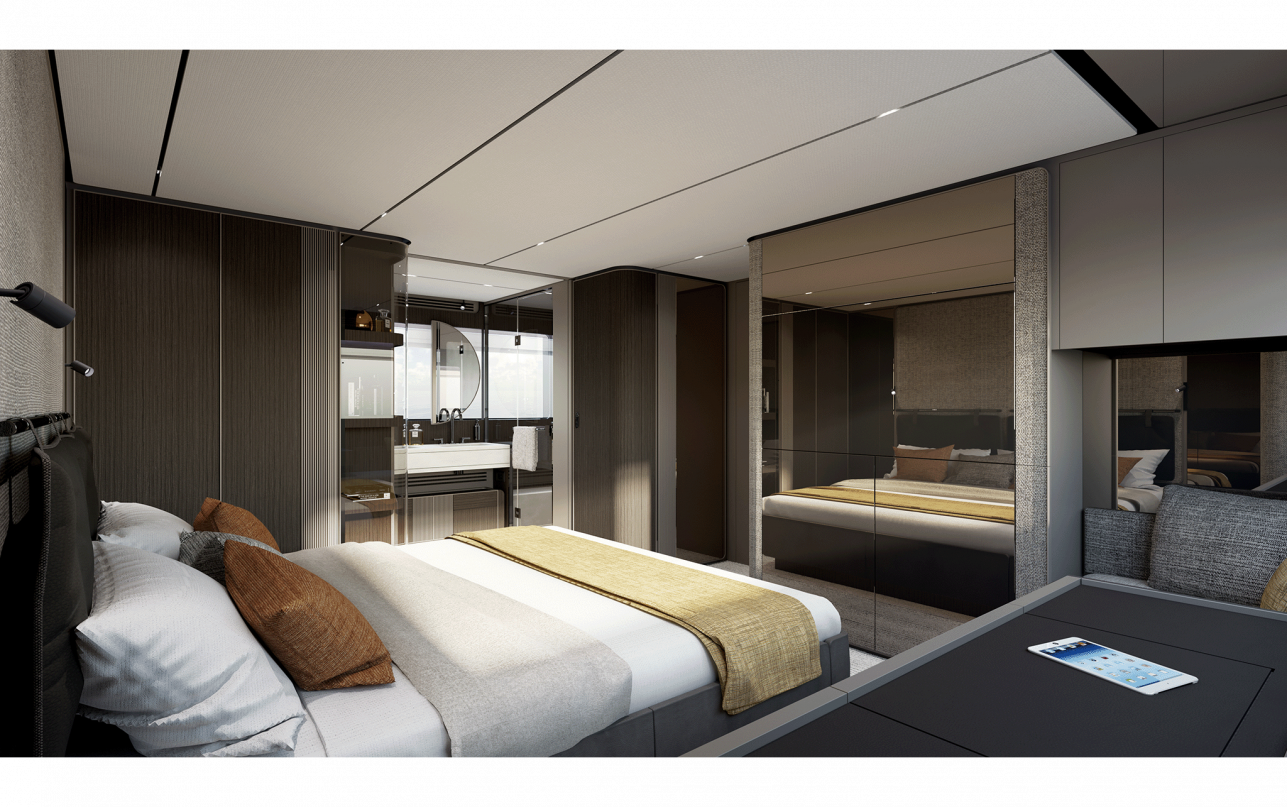 Яхта Ferretti Yachts INFYNITO 80 New фото 2.27