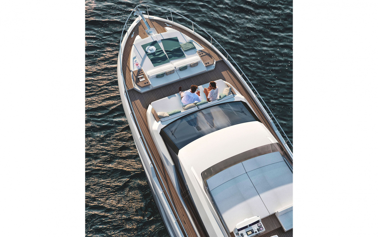 Яхта Ferretti Yachts 580 фото 1.6
