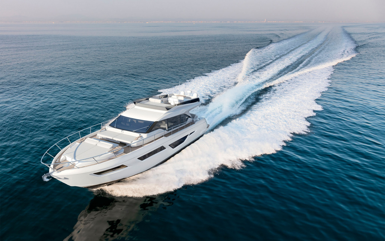 Яхта Ferretti Yachts 580 фото 1.2