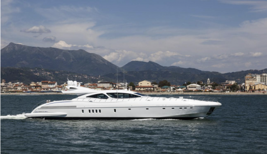 Яхта Mangusta 130#18