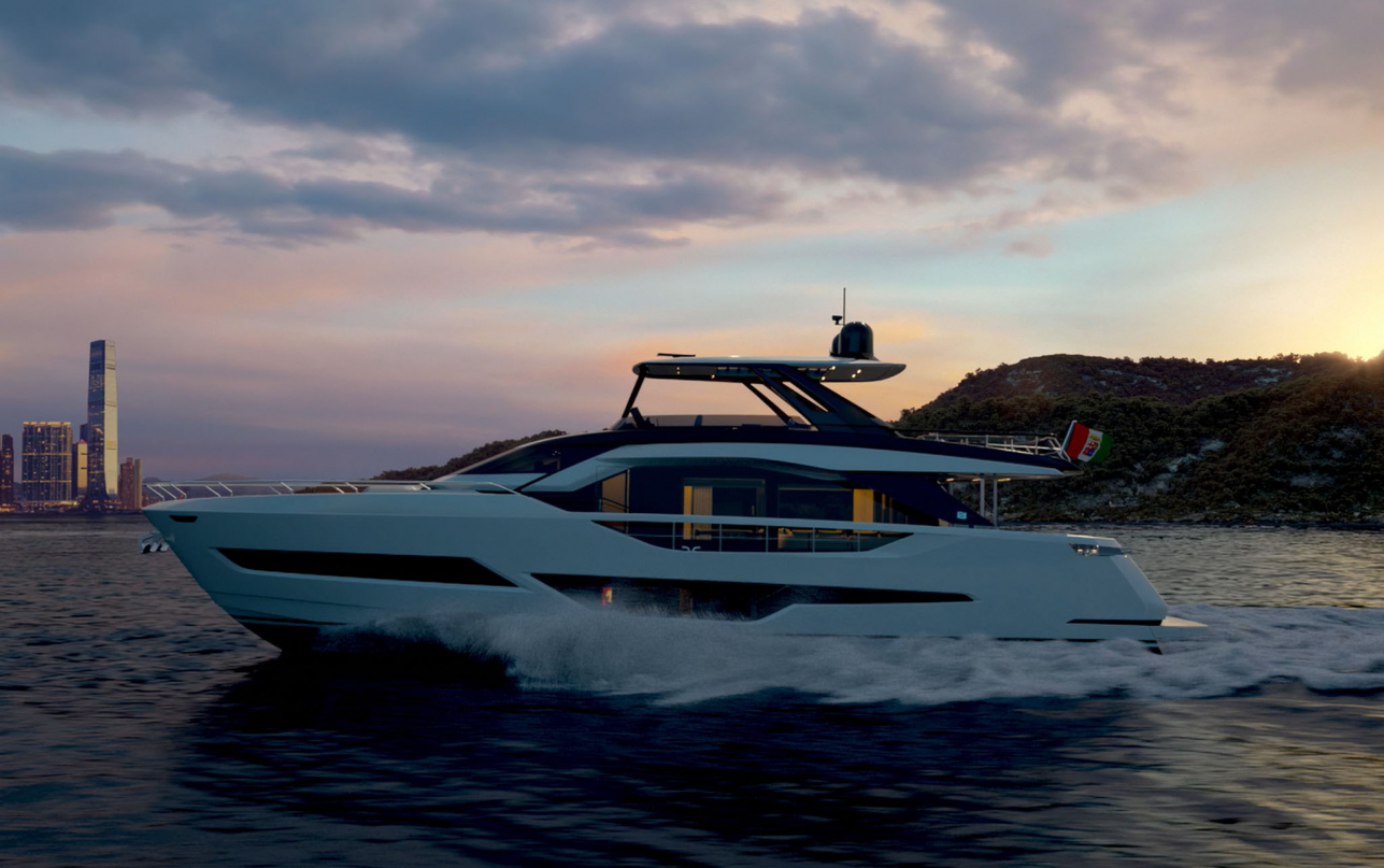 Яхта Ferretti Yachts 800 фото 1.8