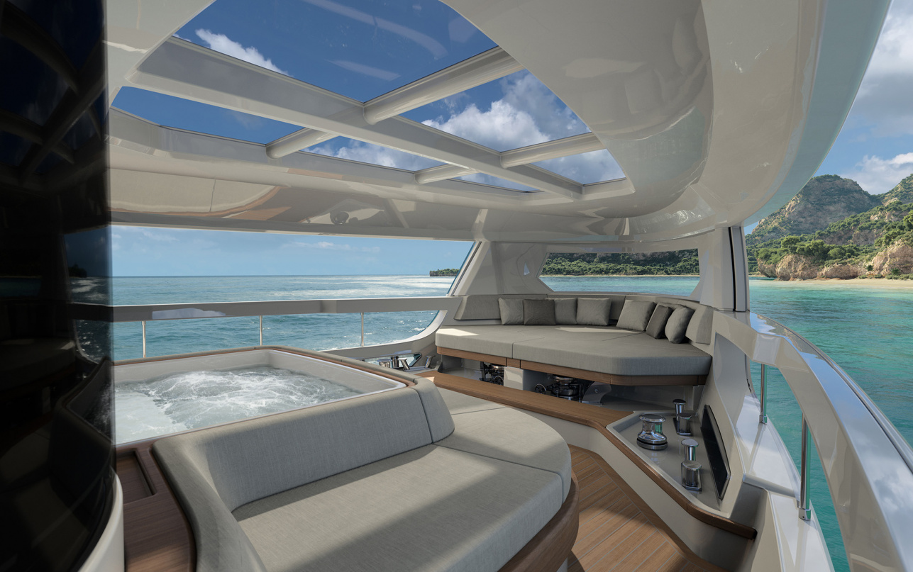 Яхта Ferretti Yachts INFYNITO 90 Project #8 фото 1.3