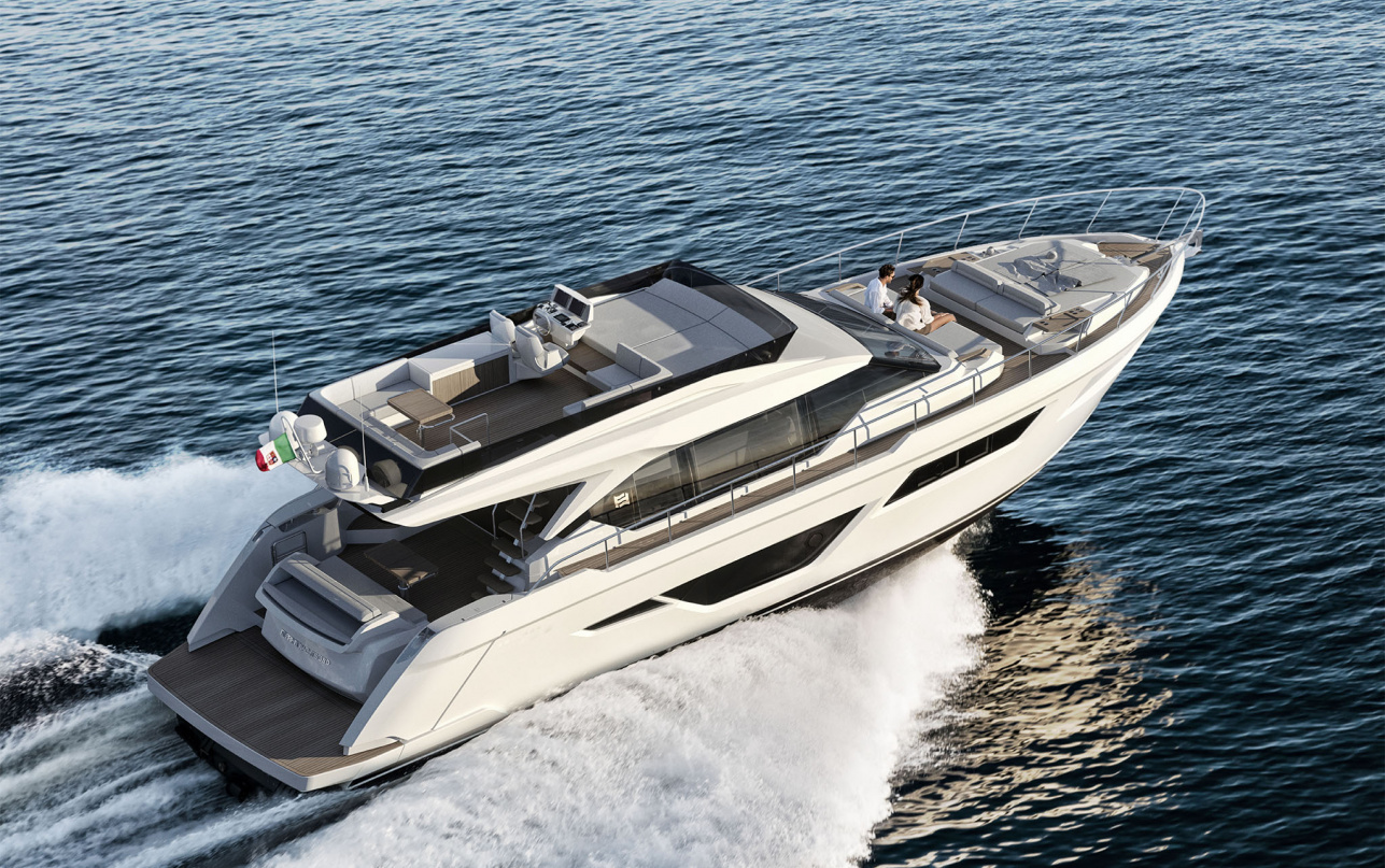 Яхта Ferretti Yachts 580 фото 1.3