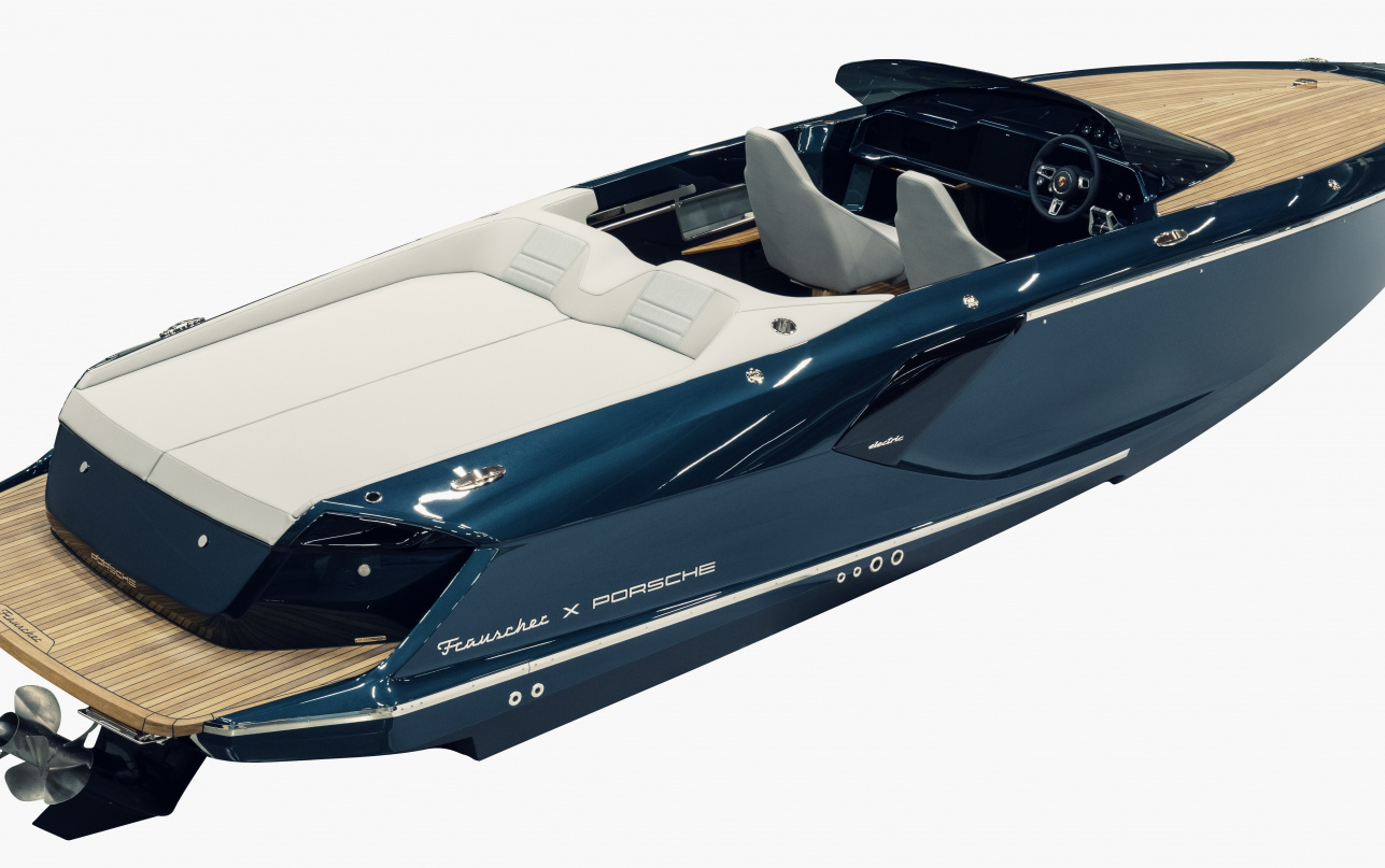 Катер Frauscher x Porsche 790 Spectre фото 1.1