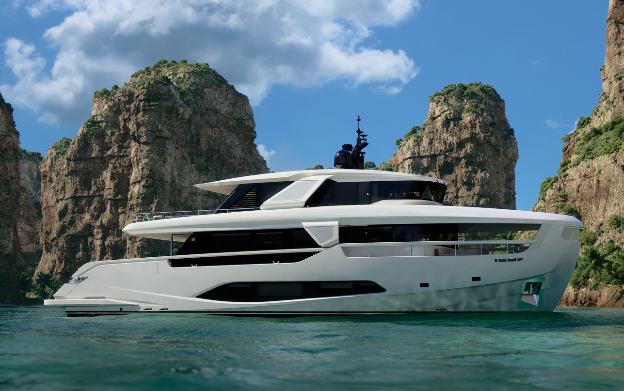 Яхта Ferretti Yachts INFYNITO 90 Project #8 фото 1.5