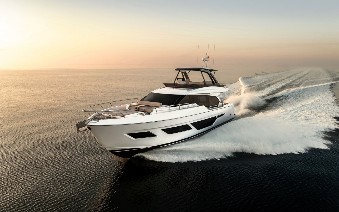 Яхта Ferretti Yachts 720 New фото 1.12