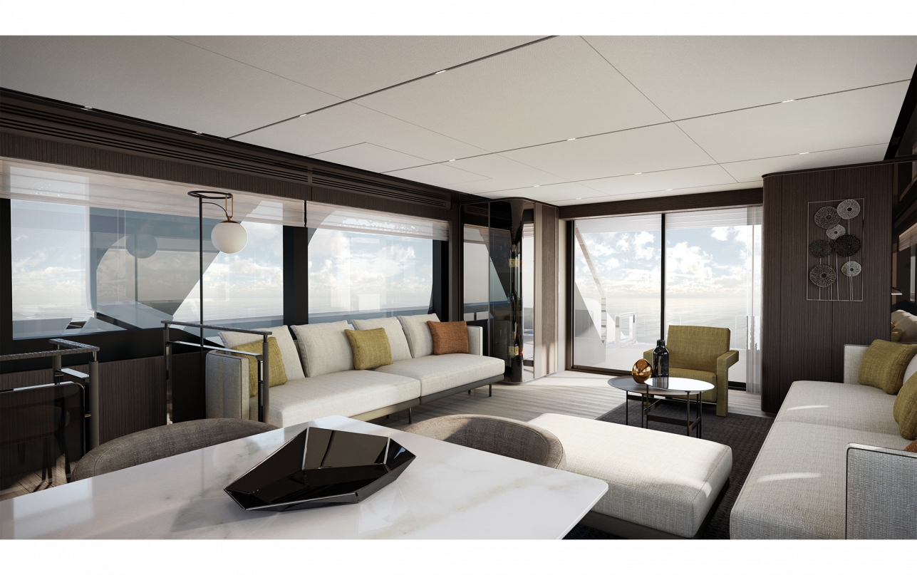 Яхта Ferretti Yachts INFYNITO 80 New фото 2.29