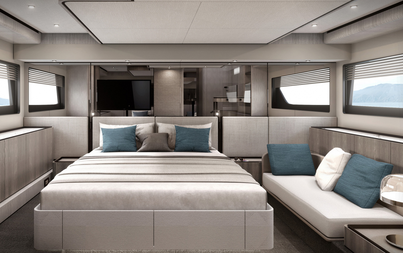 Яхта Ferretti Yachts 580 фото 2.5