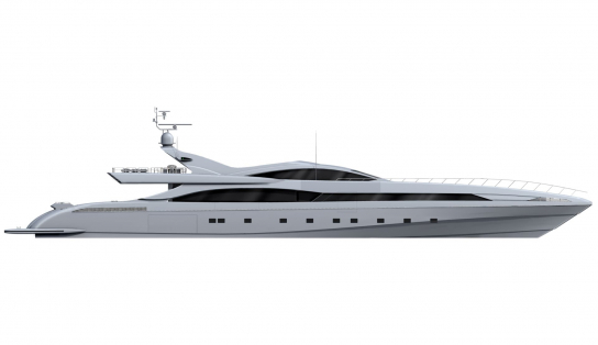 Яхта Mangusta 215