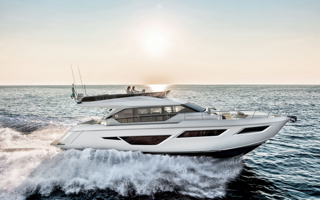 Яхта Ferretti Yachts 580 фото 1.4