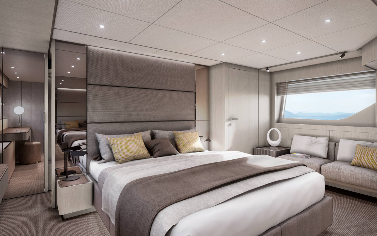 Яхта Ferretti Yachts 780 фото 2.4