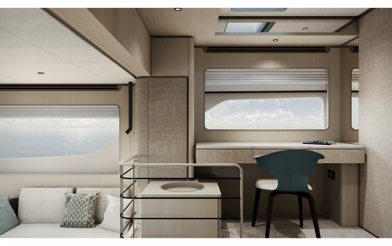 Яхта Ferretti Yachts 670 фото 2.17