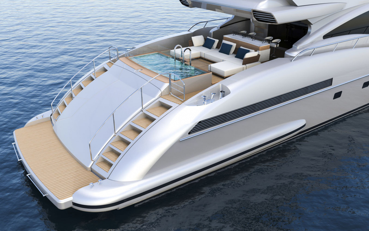Яхта Mangusta 132E фото 1.4