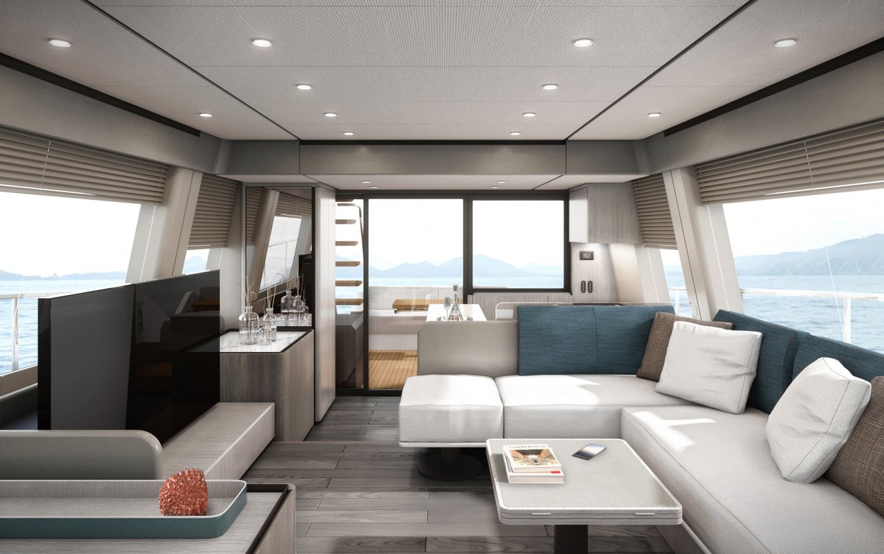 Яхта Ferretti Yachts 580 фото 2.6