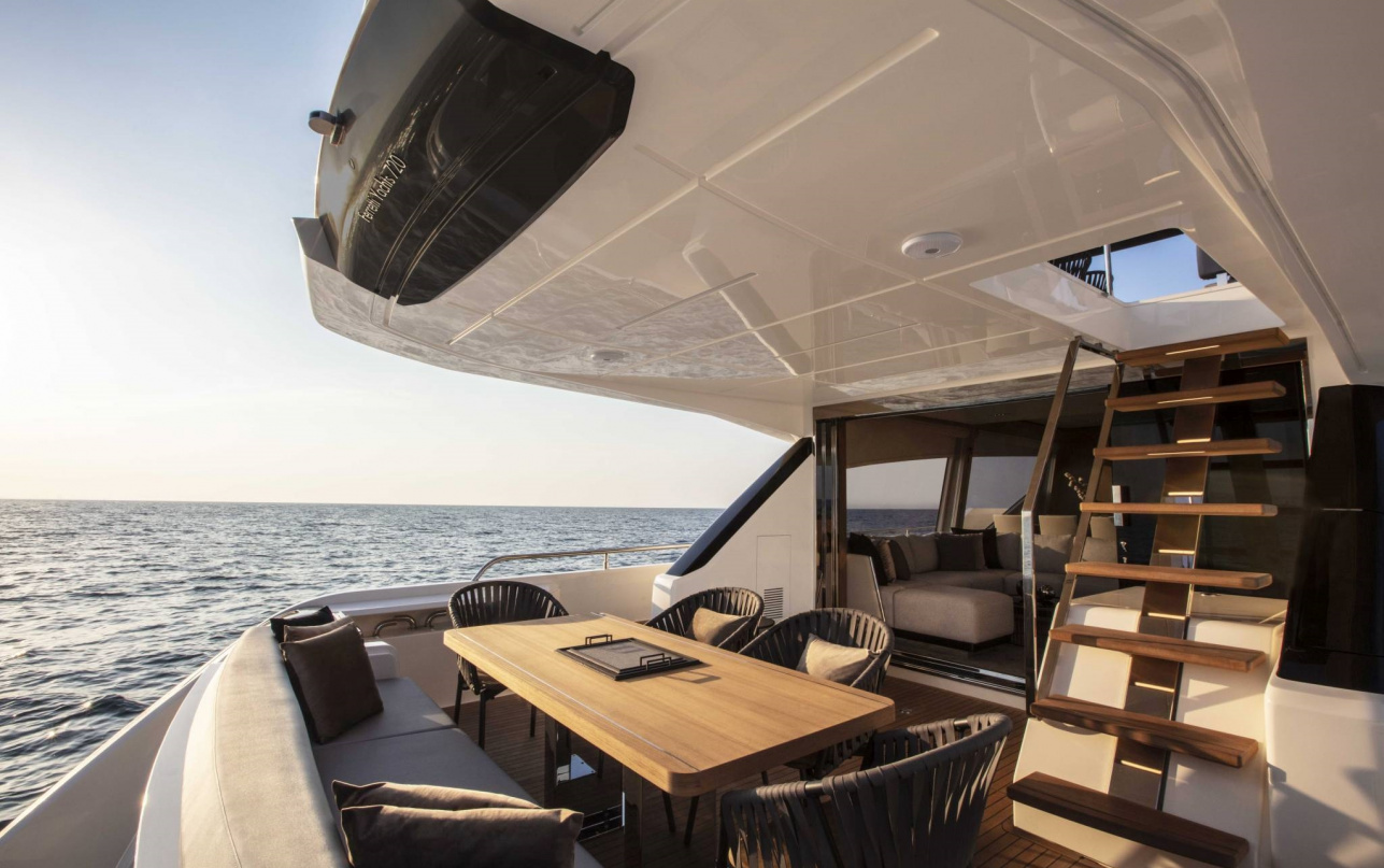 Яхта Ferretti Yachts 720 фото 2.2