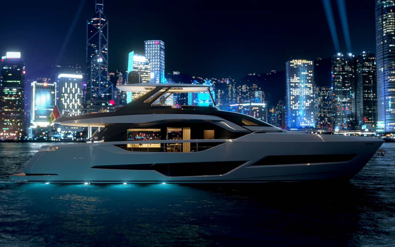 Яхта Ferretti Yachts 800 фото 1.9