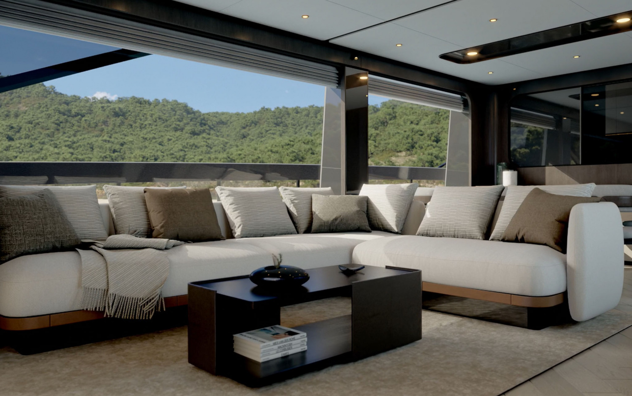 Яхта Ferretti Yachts 800 фото 2.1