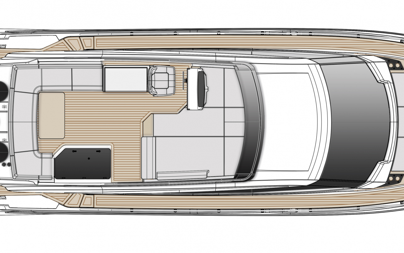 Яхта Ferretti Yachts 500 фото 3.5