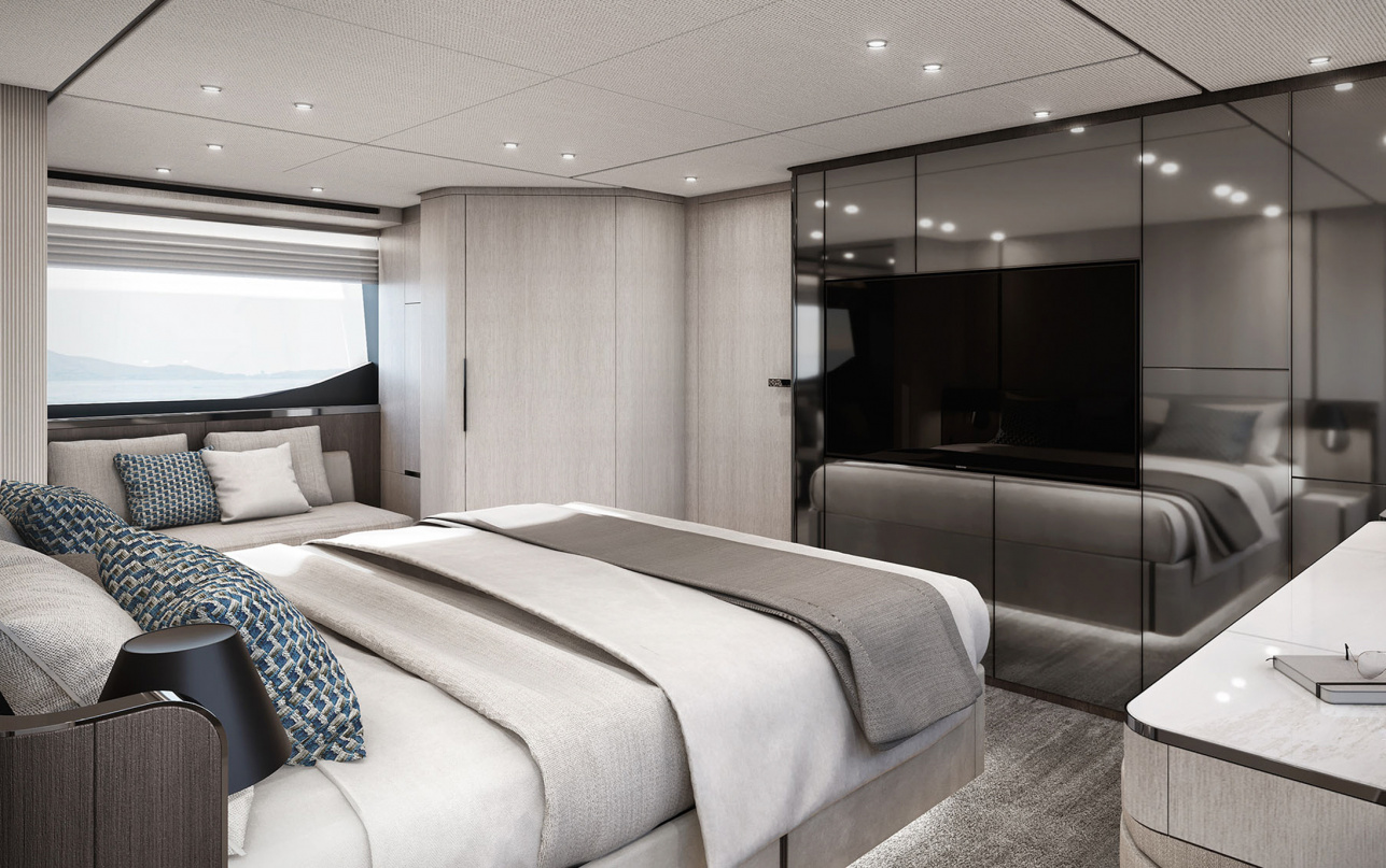 Яхта Ferretti Yachts 860 фото 2.6