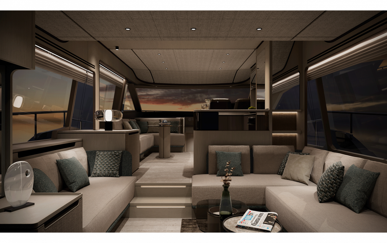 Яхта Ferretti Yachts 670 фото 2.12