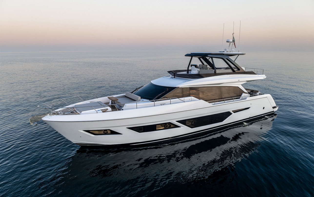 Яхта Ferretti Yachts 720 New фото 1.7