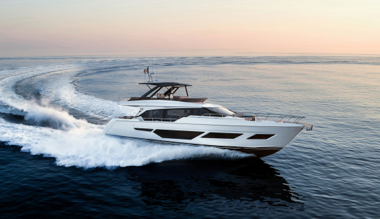 Яхта Ferretti Yachts 720 New