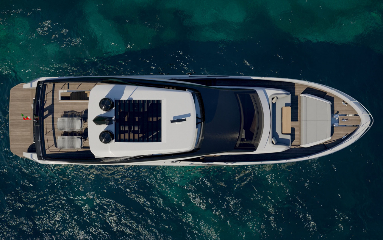 Яхта Ferretti Yachts 800 фото 1.7