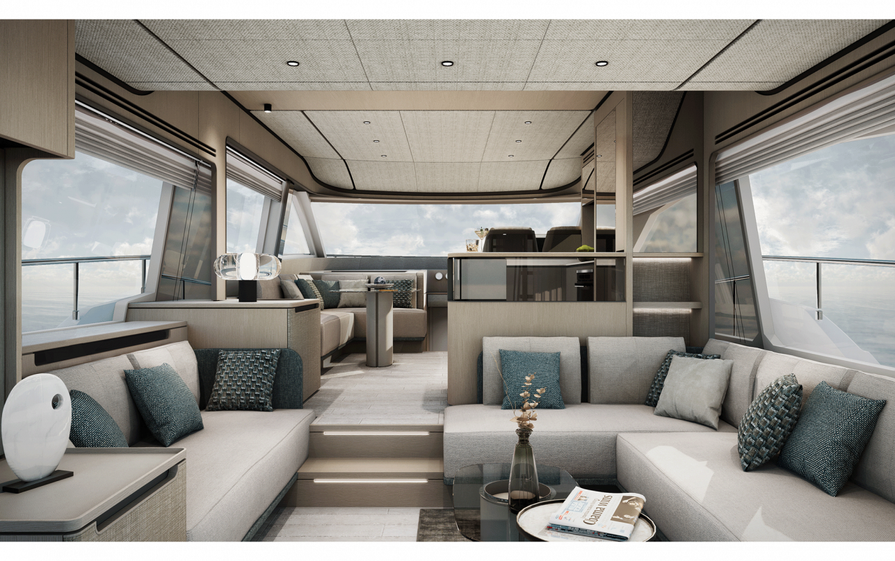 Яхта Ferretti Yachts 670 фото 2.10