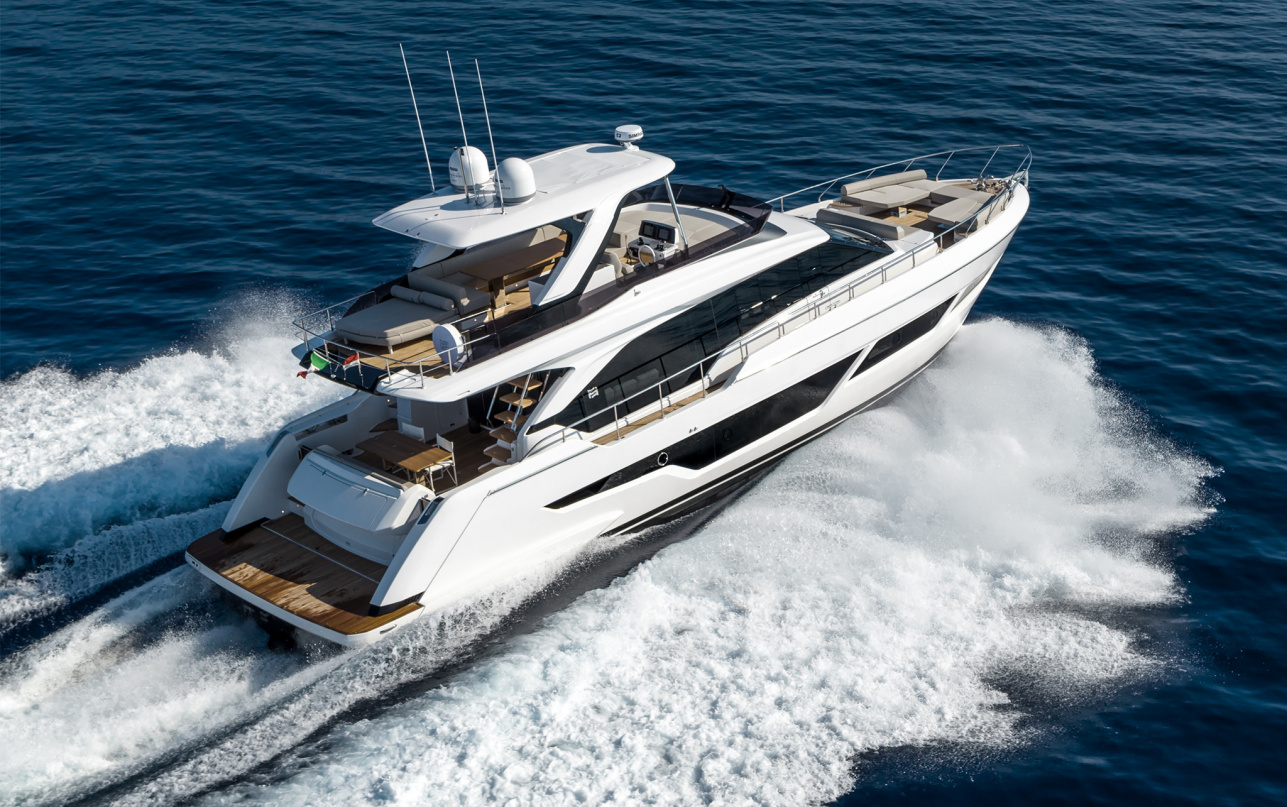 Яхта Ferretti Yachts 670 фото 1.5